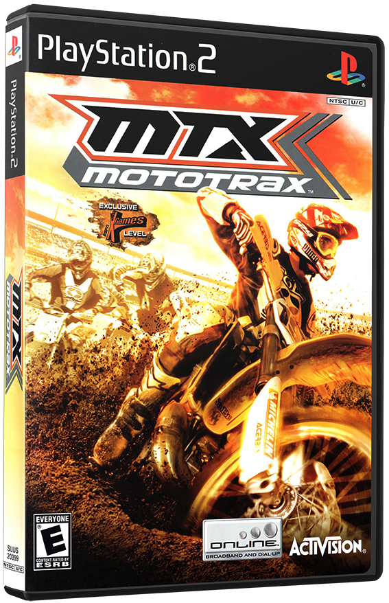 แผ่นเกมส์ PS2 : MTX Mototrax