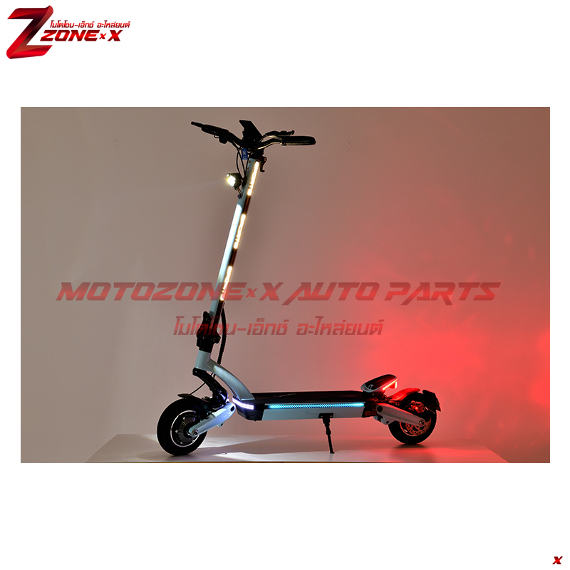 สกู๊ตเตอร์ไฟฟ้าแบบพับได้พร้อมมอเตอร์คู่ Folding Dual Motors Electric Scooter ไฮเปอร์(Highper) HP-I27