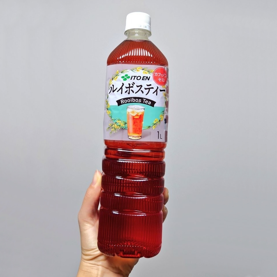 ชารอยบอสขวด 1 ลิตรพร้อมดื่ม ITOEN Rooibos Tea 1L (Caffeine Zero)
