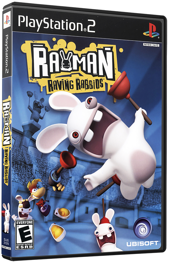 แผ่นเกมส์ PS2 : Rayman Raving Rabbids