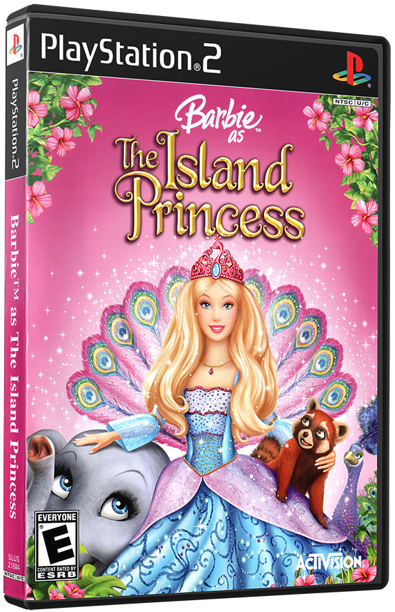 แผ่นเกมส์ PS2 : Barbie as The Island Princess