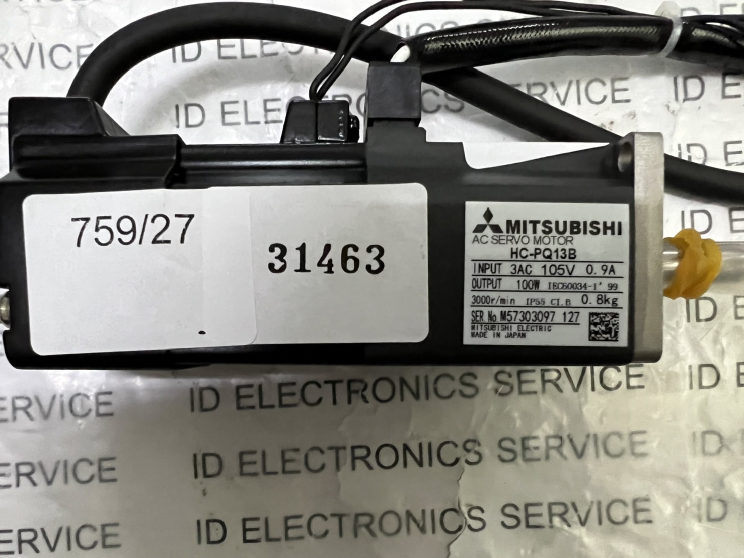 HC-PQ13B MOTOR "MITSUBISHI"