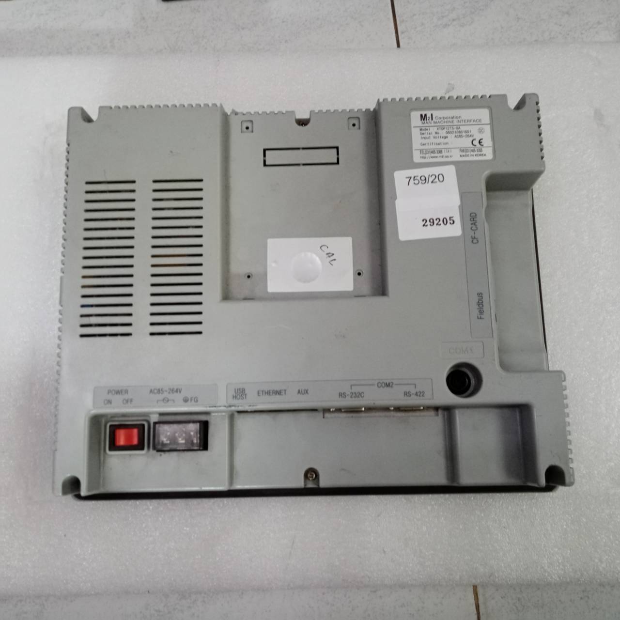 LCD TOUCH SCREEN " M2I " MODEL : XTOP12TS-SA