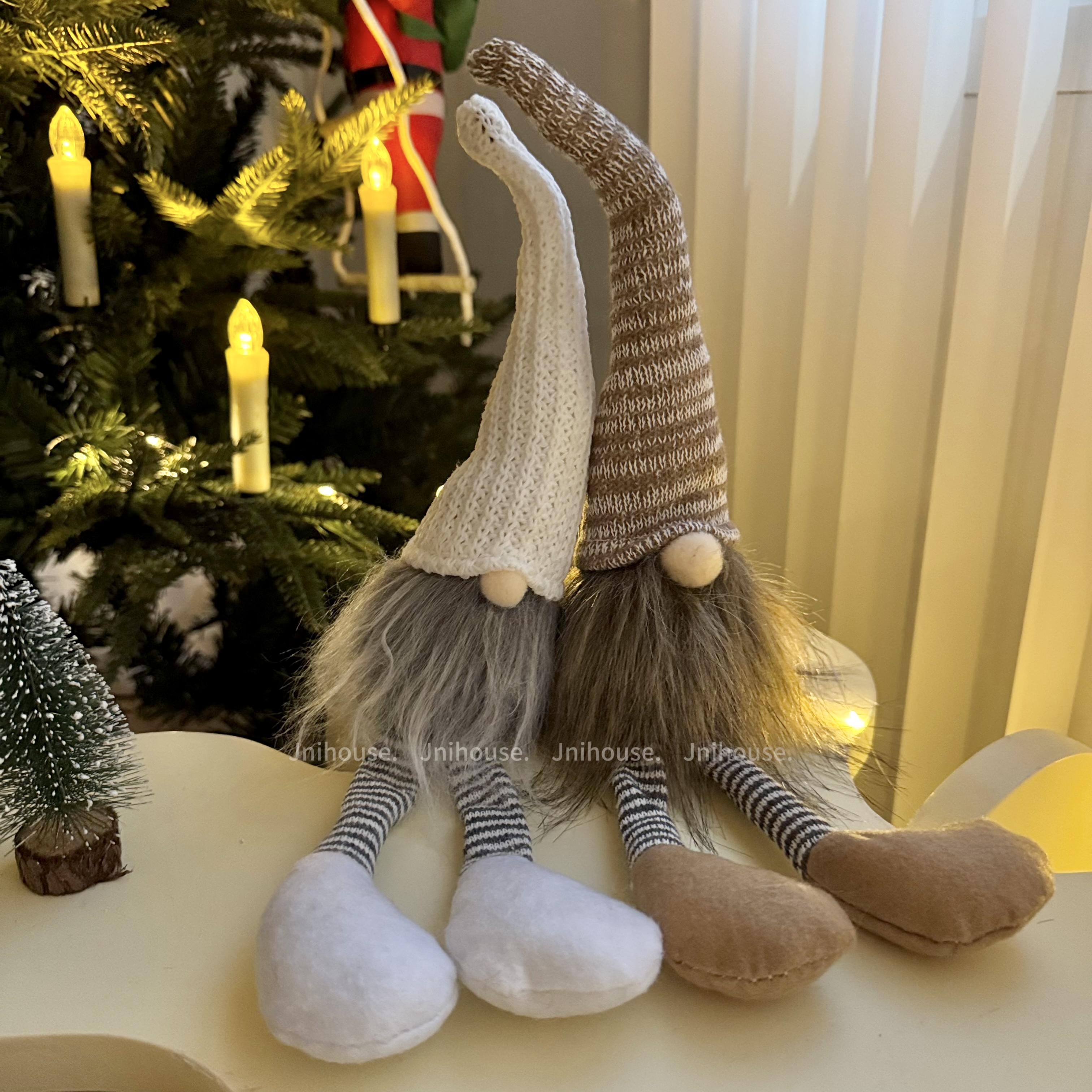 [พร้อมส่ง] Jnihouse : ตุ๊กตาโนมขายาว (Xmas Gnome dolls)