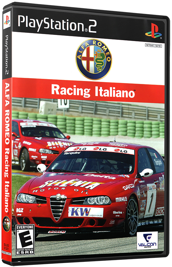 แผ่นเกมส์ PS2 : Alfa Romeo Racing Italiano