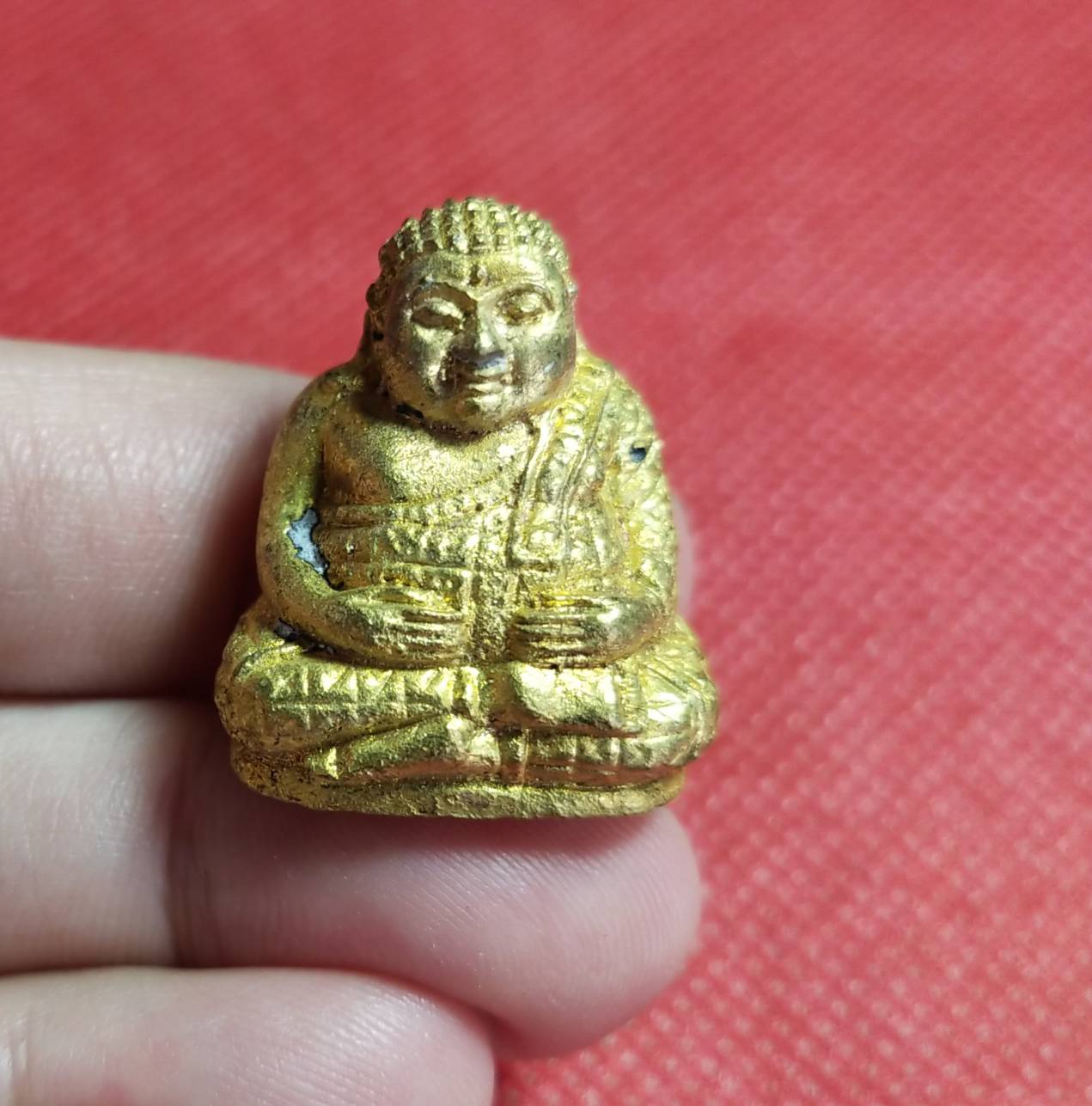 พระสังกัจจายน์ รุ่น๑ เนื้อชนวนทอง( เลข5 ) หลวงปูสิงห์โต สำนักสงฆ์ป่าทรงธรรม ปี 2564