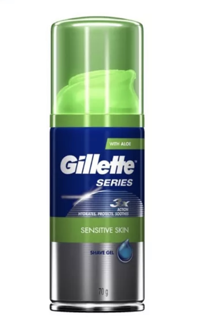 เจลโกนหนวด Gillette Sensitive skin