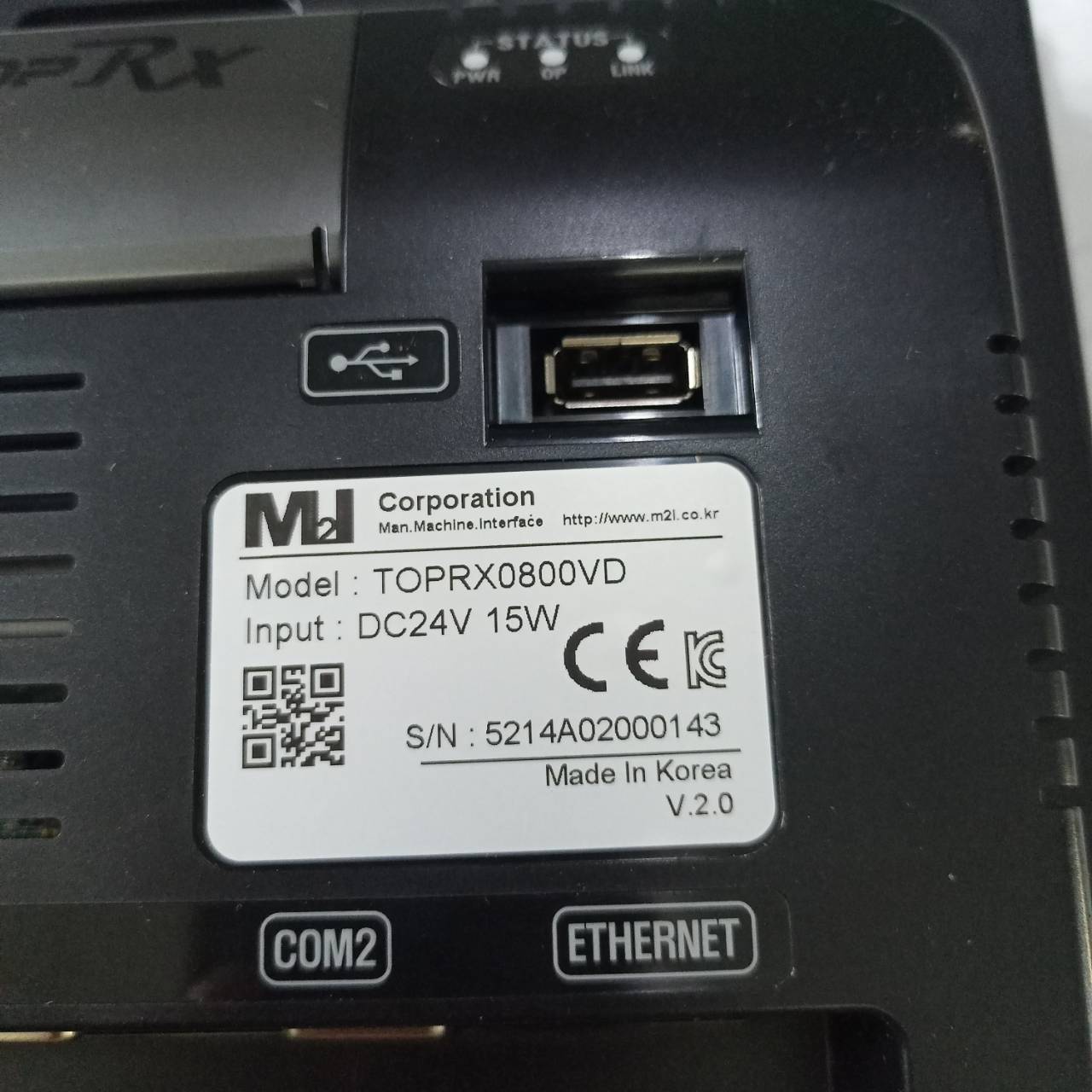 HMI TOPRX0800VD "M2I"