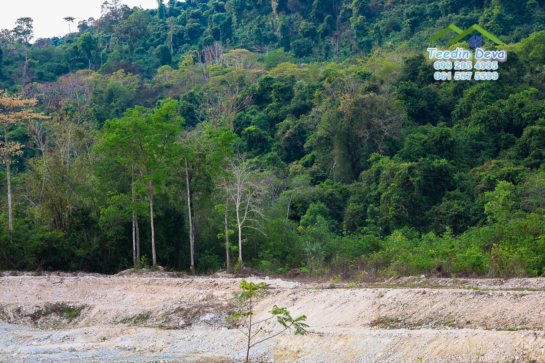(ปิดการขาย) ที่ดินนครนายก ติดภูเขา ลำธารธรรมชาติไหลผ่านแปลง เนื้อที่ 10 ไร่ 1 งาน ต. สาริกา อ. เมือง จ.นครนายก