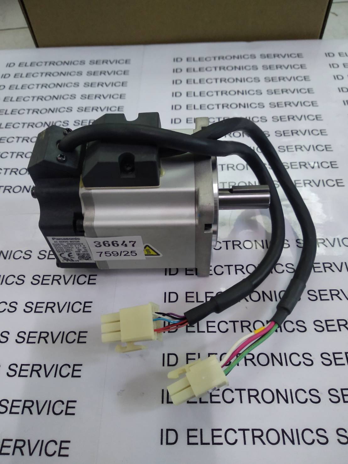 SERVO MOTOR " PANASONIC " MODEL : MSMD022S1S