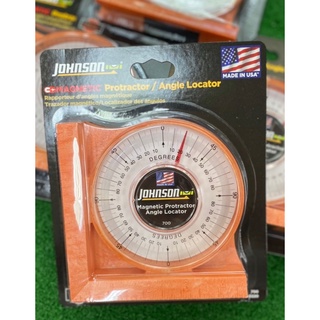 JOHNSON USA เครื่องวัดองศา,วัดมุมระดับแบบเข็มมีแม่เหล็ก รุ่น # 700 Made in U.S.A SKU-00040
