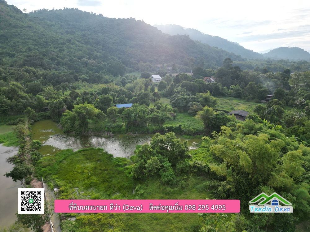 ที่ดินนครนายก วิวภูเขา ใกล้ ภุตะลึง คาเฟ่ เนื้อที่ 5 ไร่ 2 งาน ทำเลดี ทำธุรกิจได้