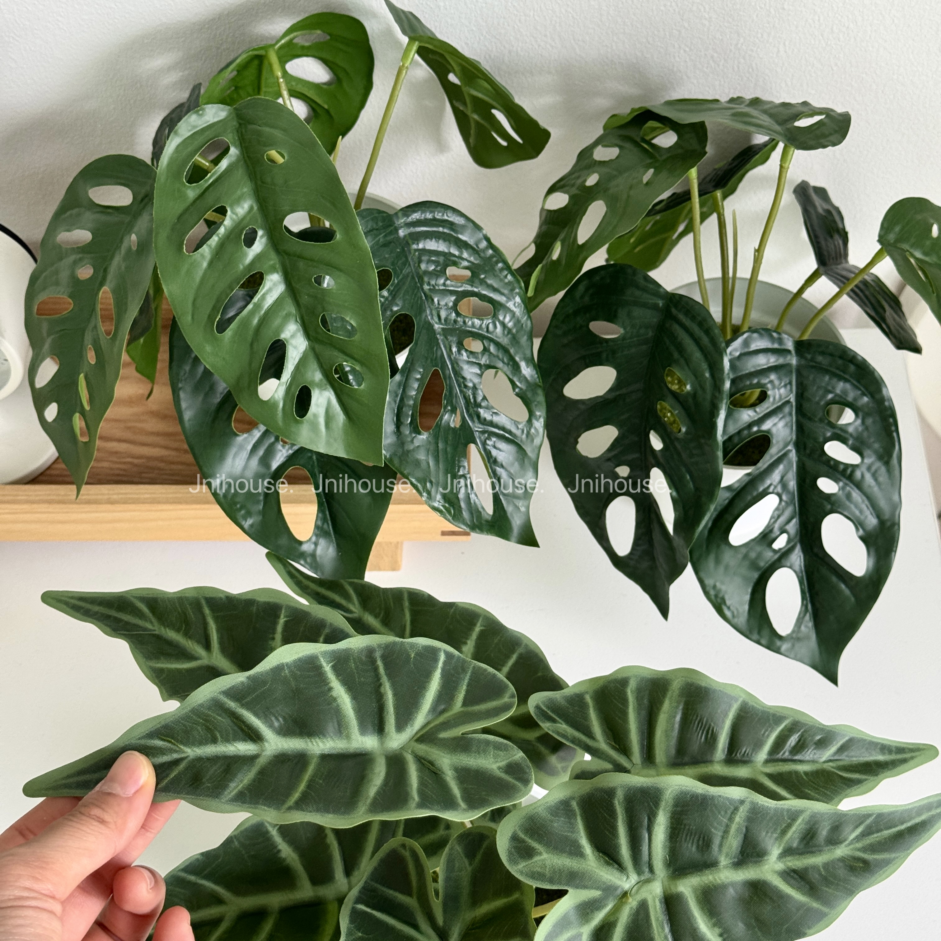 [พร้อมส่ง] Jnihouse : ต้นไม้ประดิษฐ์เล็กกระถางขาว (Tree)