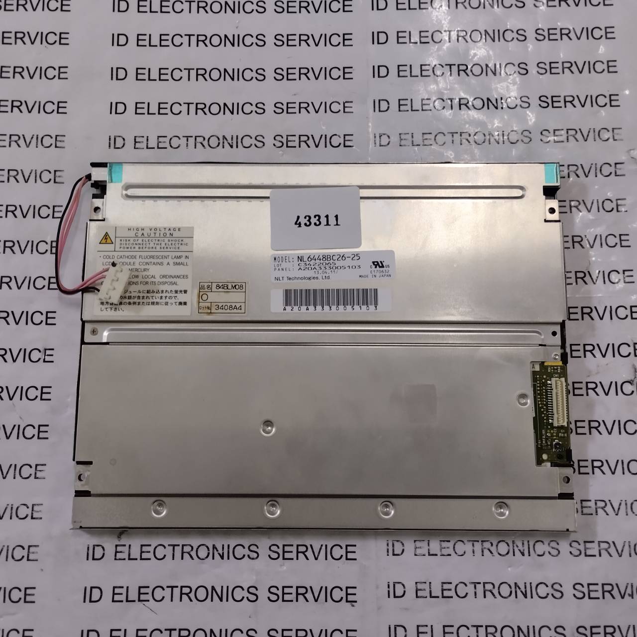 LCD PANEL " NEC " MODEL : NL6448BC26-25