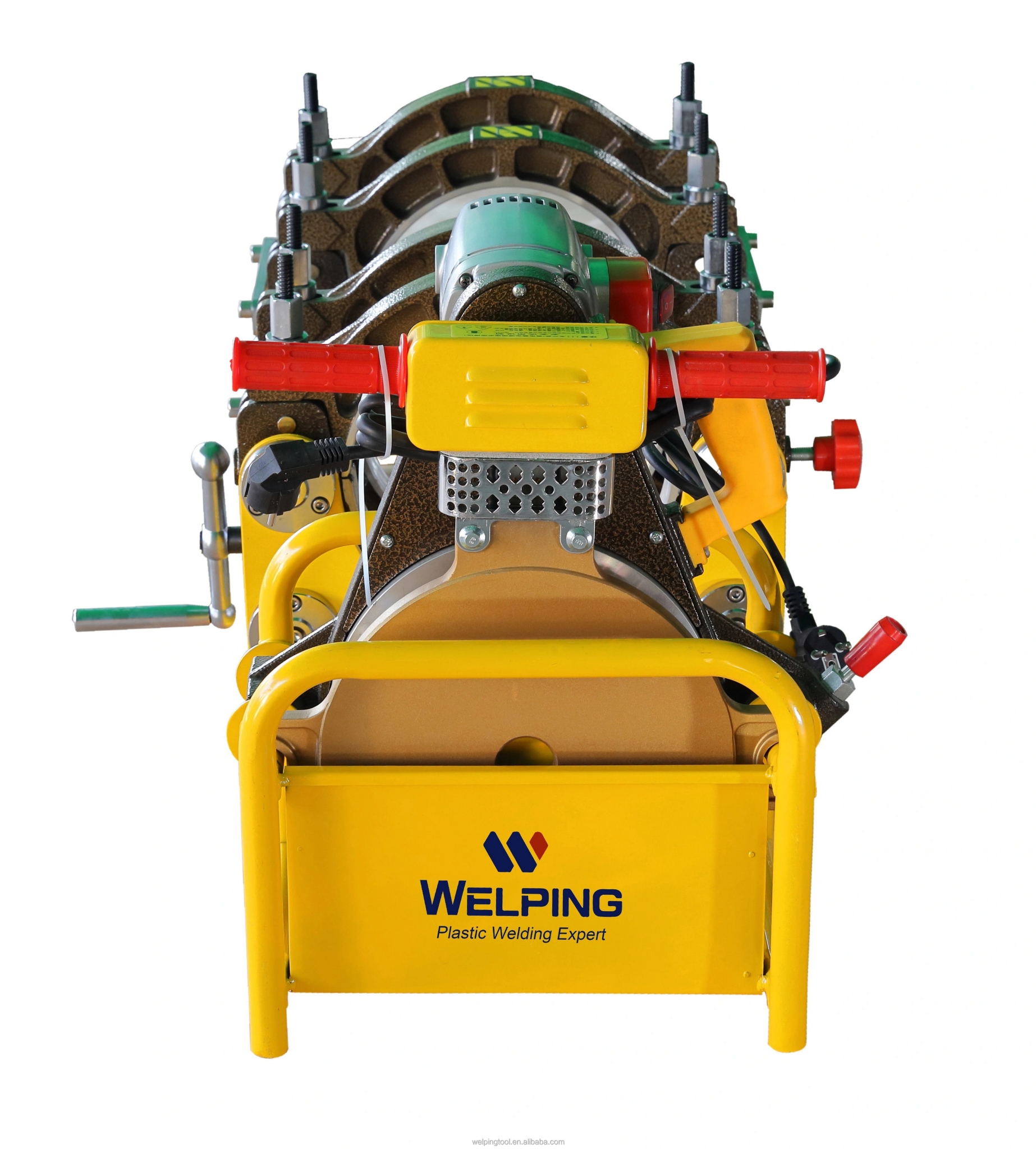 เครื่องเชื่อมท่อด้วยความร้อน Welping รุ่น WP250C Manual (มือหมุน) ขนาดท่อที่เชื่อม 63mm-250mm