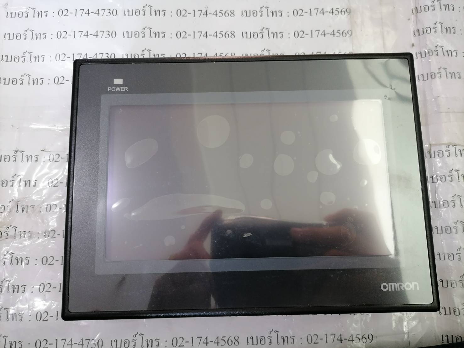 LCD TOUCH SCREEN " OMRON " MODEL : NB7W-TW00B