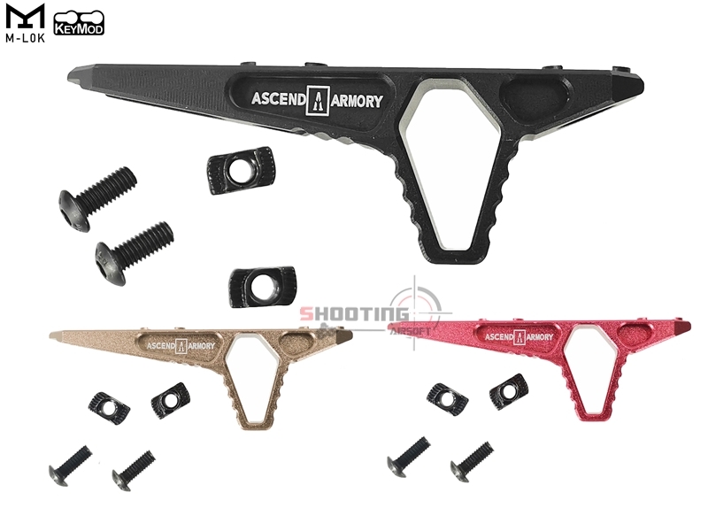 กริ๊ปมือหน้า Hand Stop Ascend Armory M-Lok / Keymod