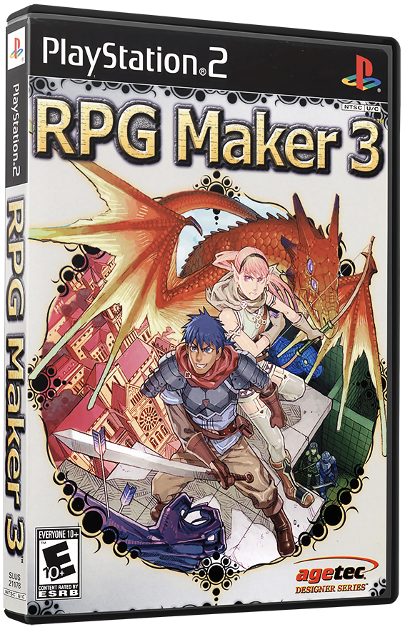 แผ่นเกมส์ PS2 : RPG Maker 3