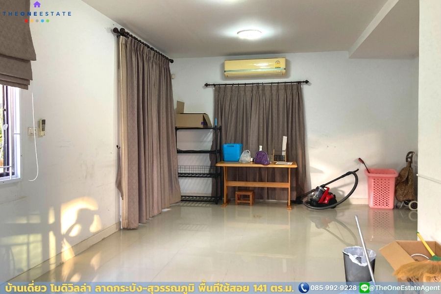 📣 บ้านเดี่ยวโมดิวิลล่า ใกล้สนามบินสุวรรณภูมิ ลาดกระบัง-สุวรรณภูมิ ใกล้มอเตอร์เวย์ ถ.หลวงแพ่ง บรรยากาศรอบโครงการดีมาก The Best ! | โทร. 085-992-9228