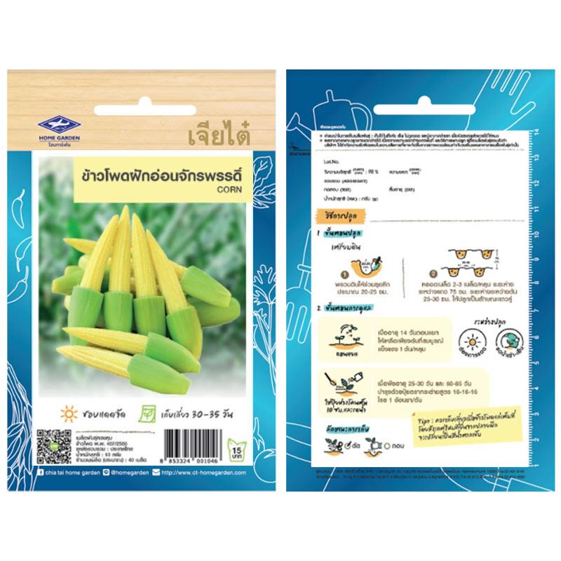 เมล็ดข้าวโพดฝักอ่อน-เจียไต๋