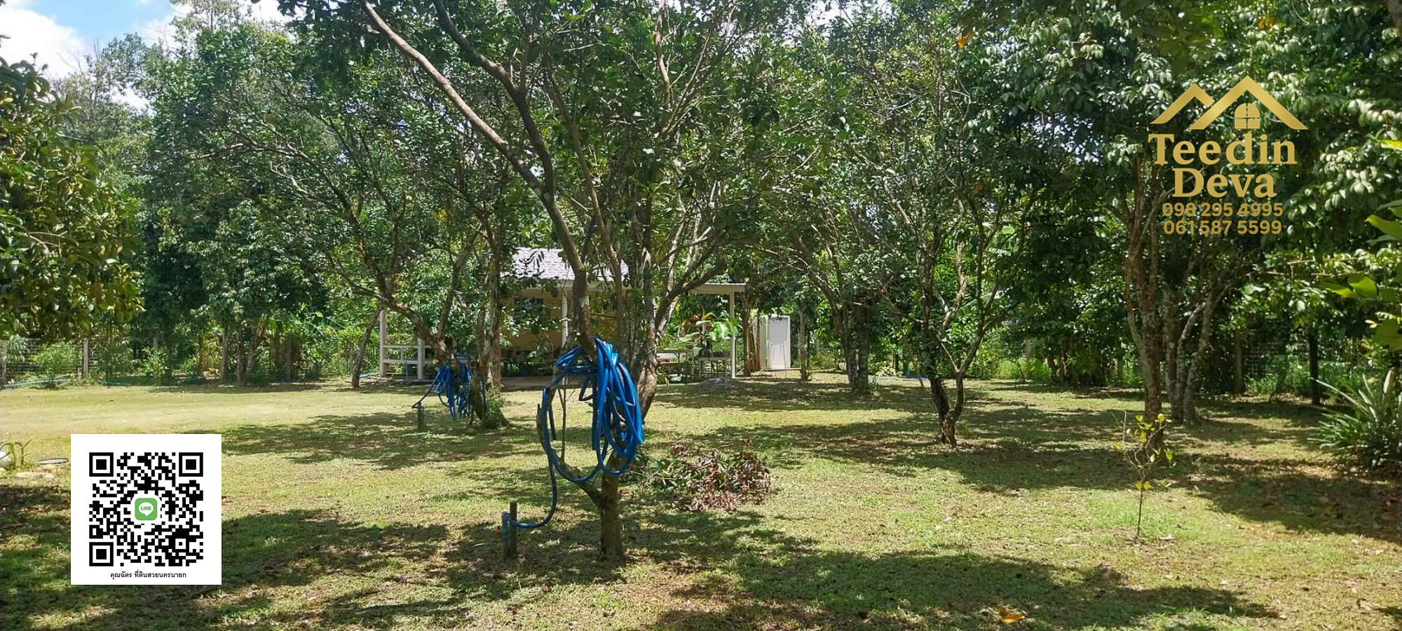 🌿 บ้านสวนในฝัน พร้อมอยู่ ใกล้เขื่อนขุนด่าน เนื้อที่ 1 ไร่ ต.สาริกา อ.เมือง จ.นครนายก 🏡