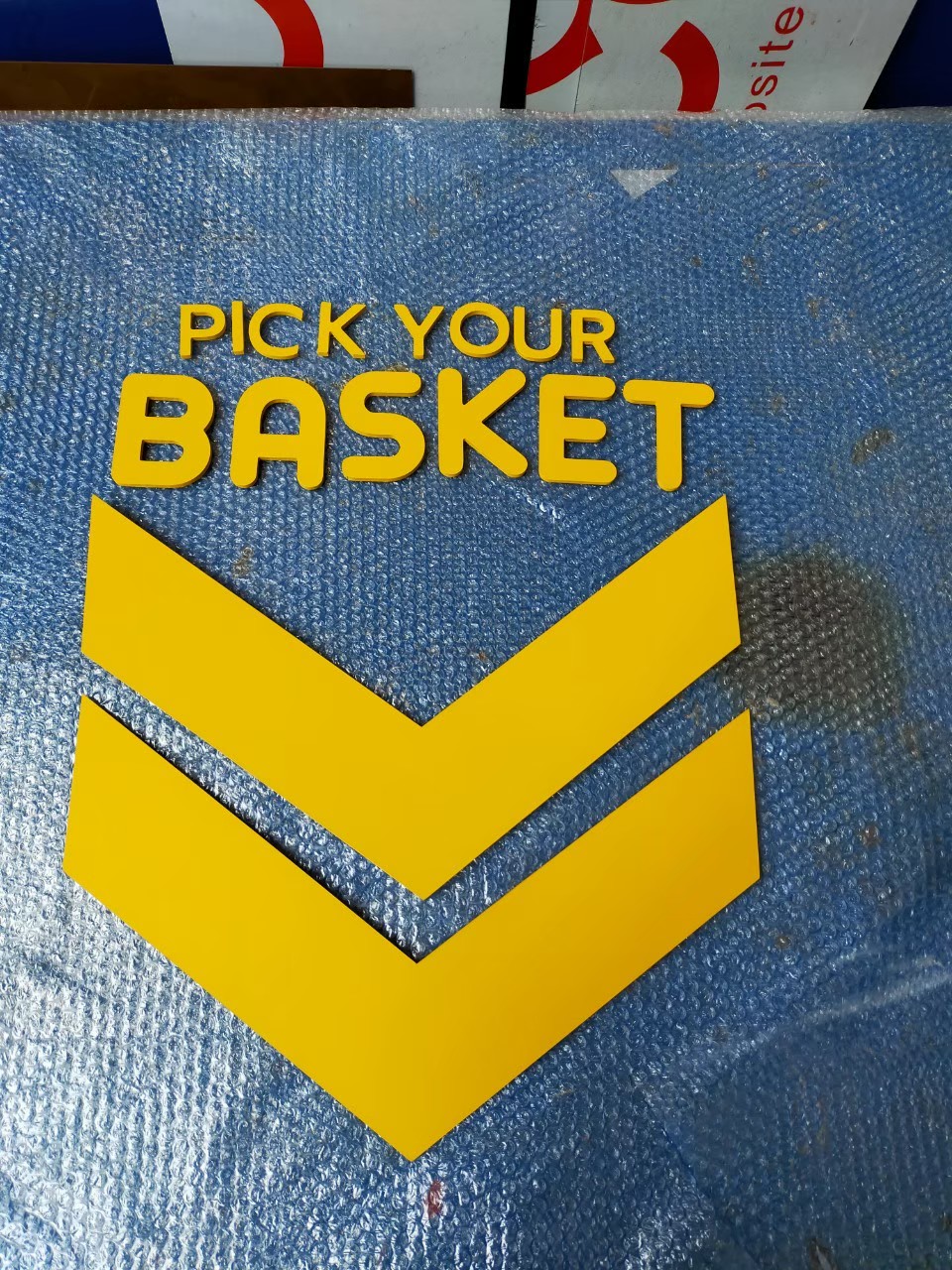 #อักษรพาสวู๊ดไดคัททำสี