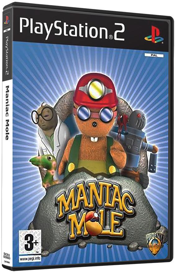 แผ่นเกมส์ PS2 : Maniac Mole