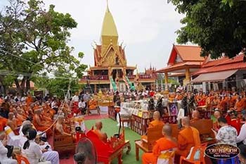 ท้าวเวสสุวรรณ รวยพันล้าน หลวงปู่หมุน วัดบ้านจาน จ.ศรีสะเกษ ปี 2565 (เนื้อชนวนรวยพันล้าน)