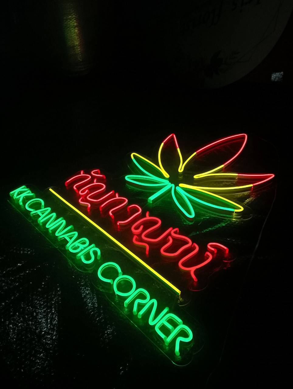 #ป้ายไฟนีออนดัดled