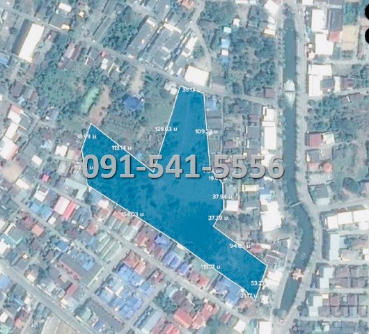 ขายที่ดิน ใจกลางเมืองเพชรบูรณ์ เนื้อที่ 18-1-3 ไร่ ติดถนนสันติสุข เข้าออกได้หลายเส้นทาง บรรยากาศดีเงียบสงบน่าอยู่