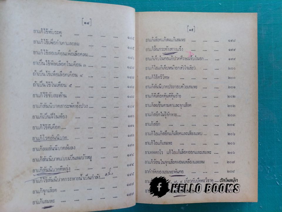 ตำรายาไทยแผนโบราณ เล่ม ๑-๑๒