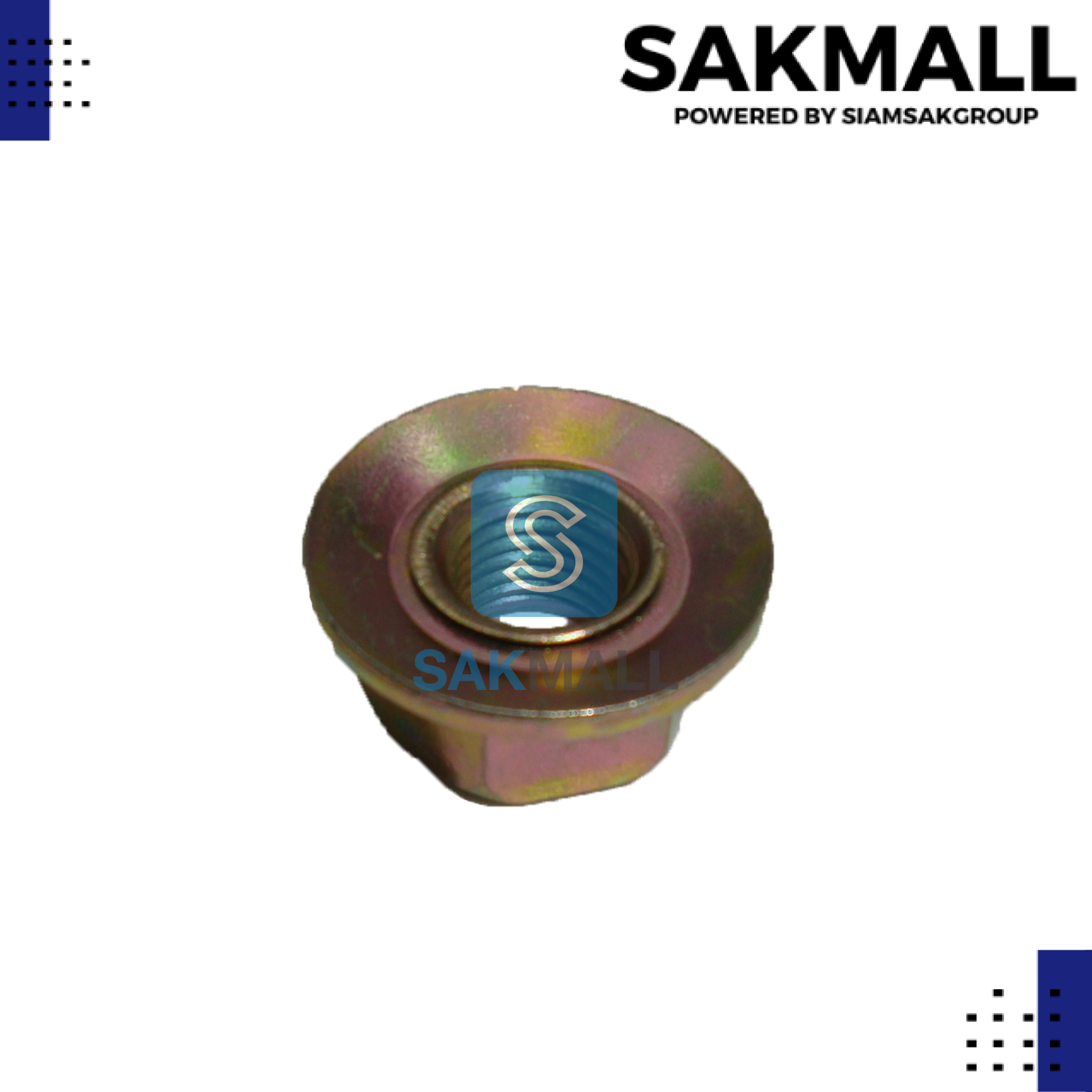 น๊อตตัวเมียหัวเกียร์ 10mm. เกลียวซ้าย แหวนติดเบอร์17 A นอก