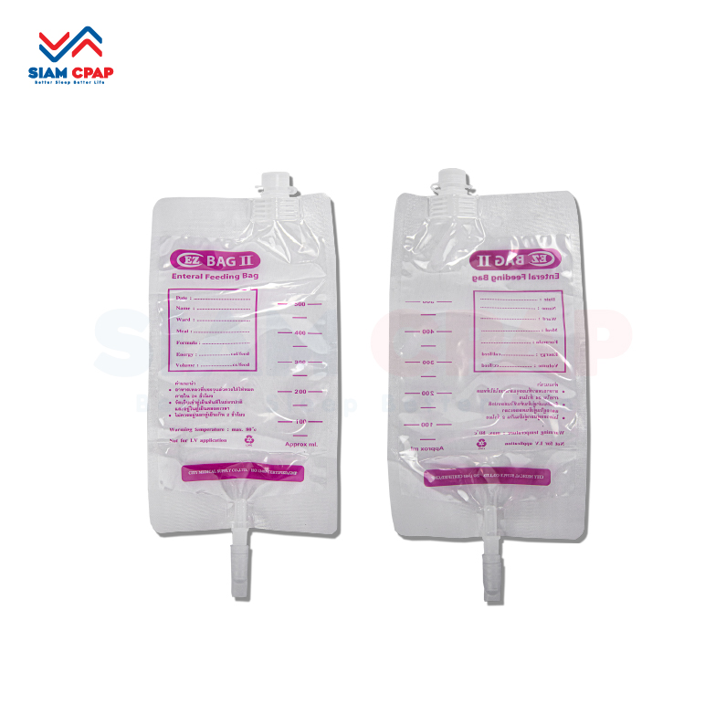 (แพ๊ค 100 ถุง) ถุงให้อาหาร ผู้ป่วย สำหรับบรรจุอาหารเหลว EZ Bag