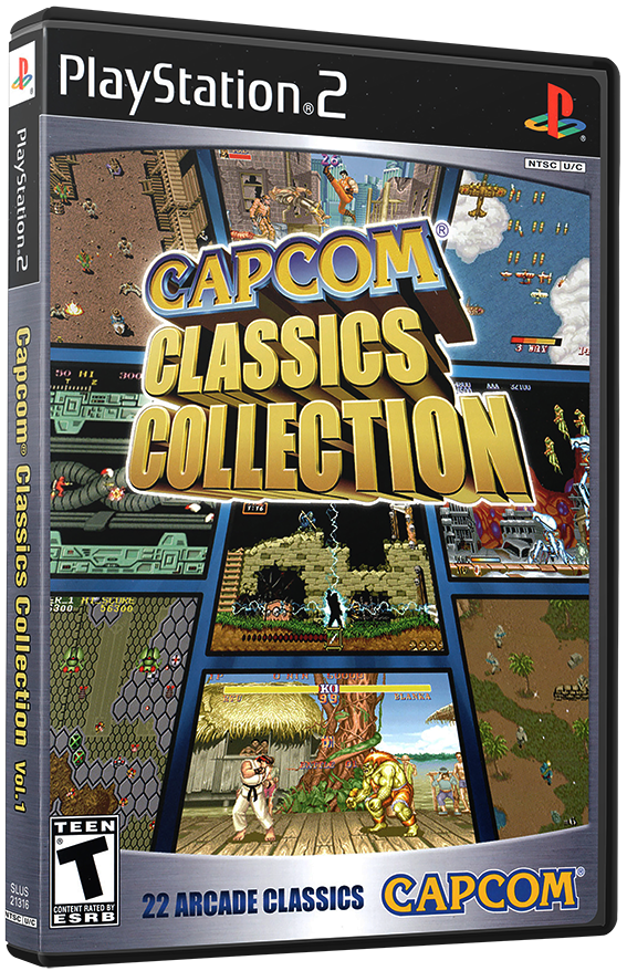 แผ่นเกมส์ PS2 : Capcom Classics Collection Vol. 1