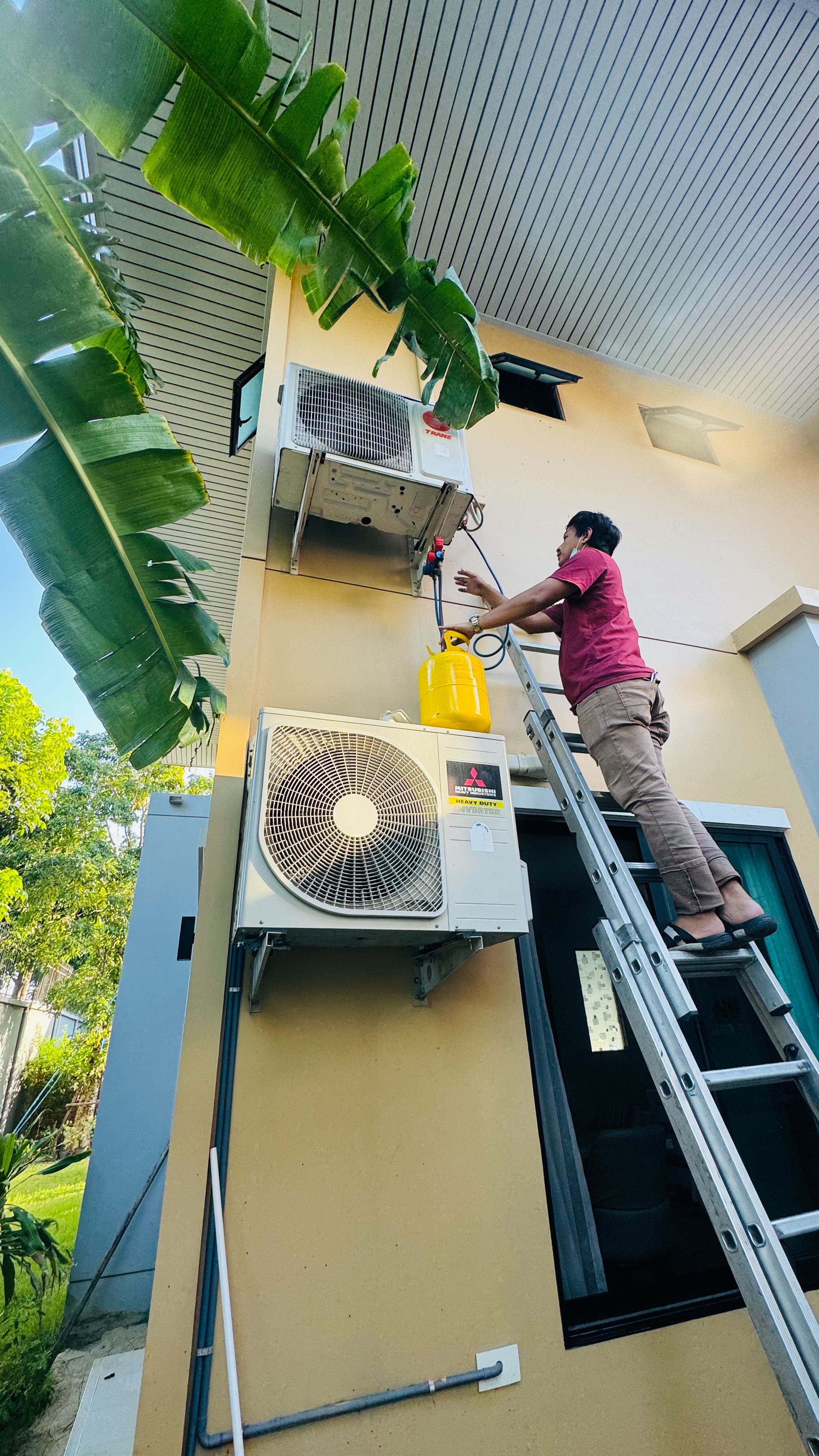 เติมน้ำยาแอร์ แอร์มีแต่ลม