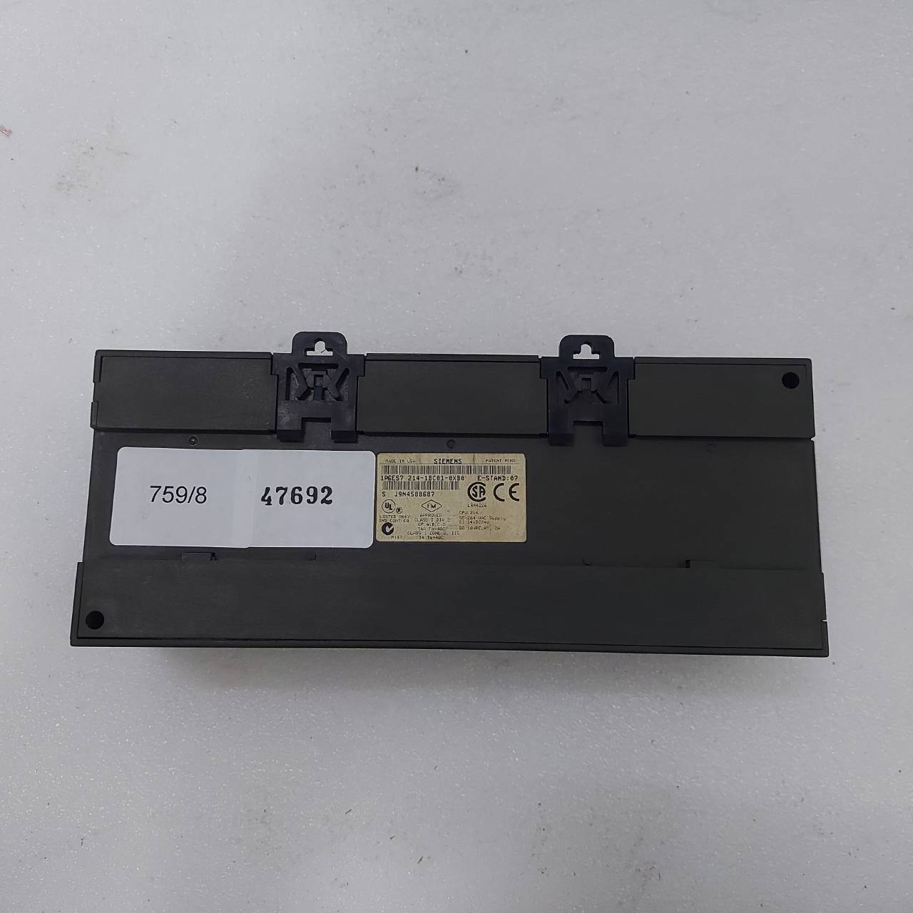 PLC " SIEMENS " MODEL : 6ES7 214-1BC01-0XB0