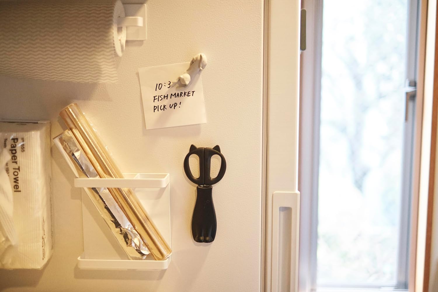 กรรไกรสำหรับใช้ในครัวลายน้องแมวสุดคิ้วท์ Kai Nyammy Cat kitchen scissors