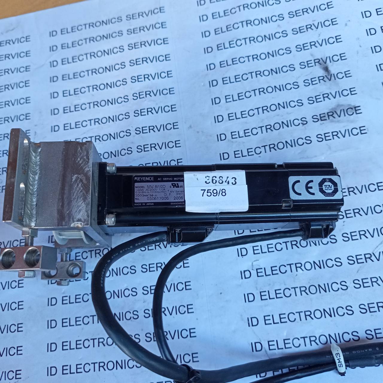 จำหน่าย ซ่อม SERVO MOTOR KEYENCE MV-B10D