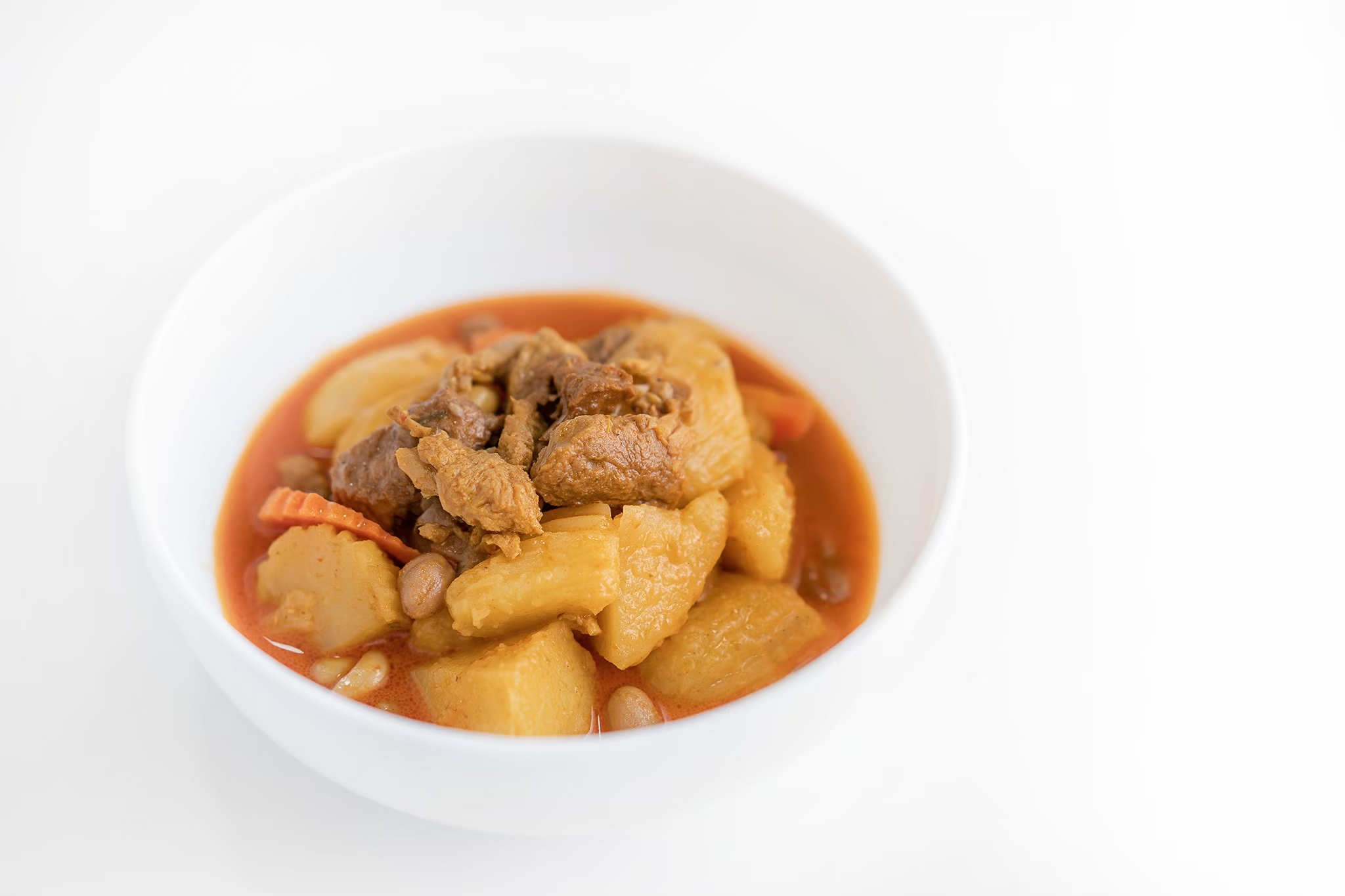 แกงมัสมั่นเจ (Mussaman curry)
