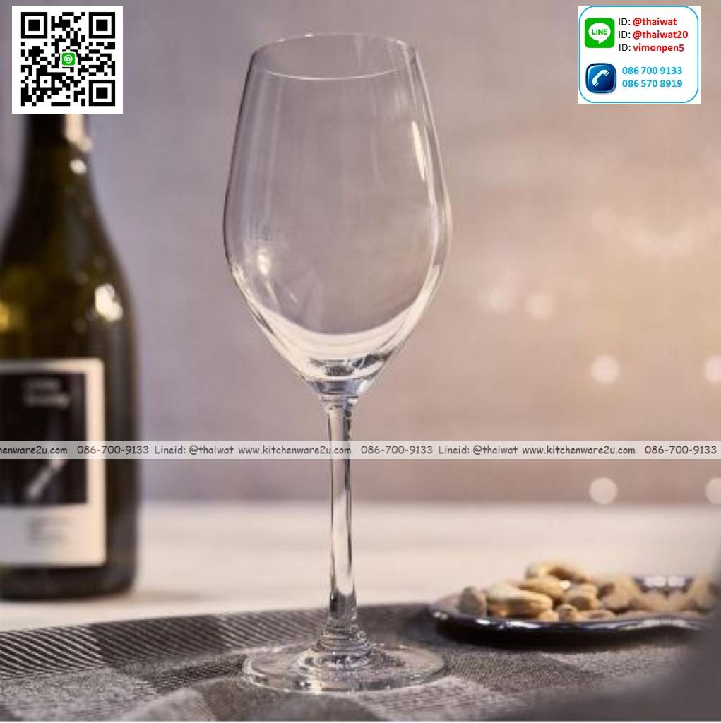 P11982 แก้วมีก้าน ใส่ไวน์ ใส่เครื่องดื่ม 12 Oz. 340 มิล (7.9*7.9*21. cm) No.1026W12 ราคาขายส่งต่อ 1 ลัง : 24 ใบ: เฉลี่ย 140 บต่อใบ