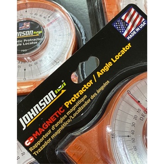 JOHNSON USA เครื่องวัดองศา,วัดมุมระดับแบบเข็มมีแม่เหล็ก รุ่น # 700 Made in U.S.A SKU-00040