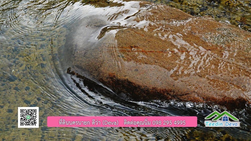 ที่ดินนครนายก ติดลำธารสวยๆ ที่ดินแปลงสวย 6 ไร่ ทำเลดี ในอ้อมกอดของขุนเขา ด้านหลังติดลำธารธรรมชาติ