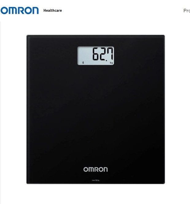 เครื่องชั่งน้ำหนักดิจิตอล OMRON รุ่น HN-300T2 – วัดน้ำหนักและ BMI แม่นยำ พร้อมเชื่อมต่อแอป Omron Connect