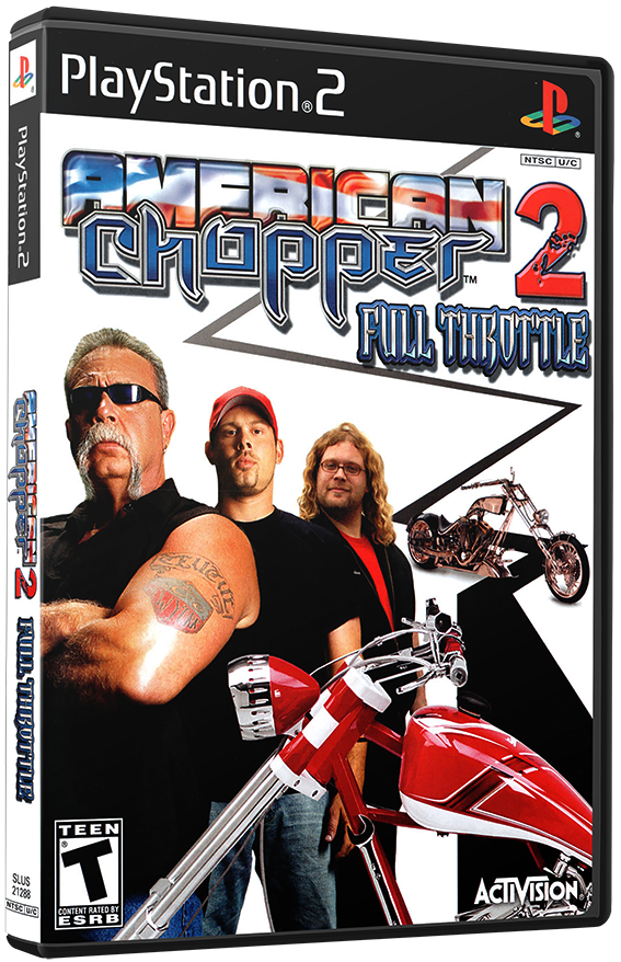 แผ่นเกมส์ PS2 : American Chopper 2 - Full Throttle