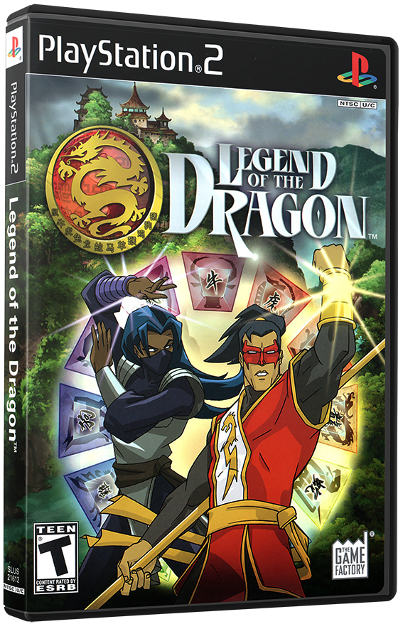 แผ่นเกมส์ PS2 : Legend of the Dragon