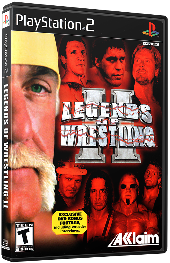 แผ่นเกมส์ PS2 : Legends of Wrestling II