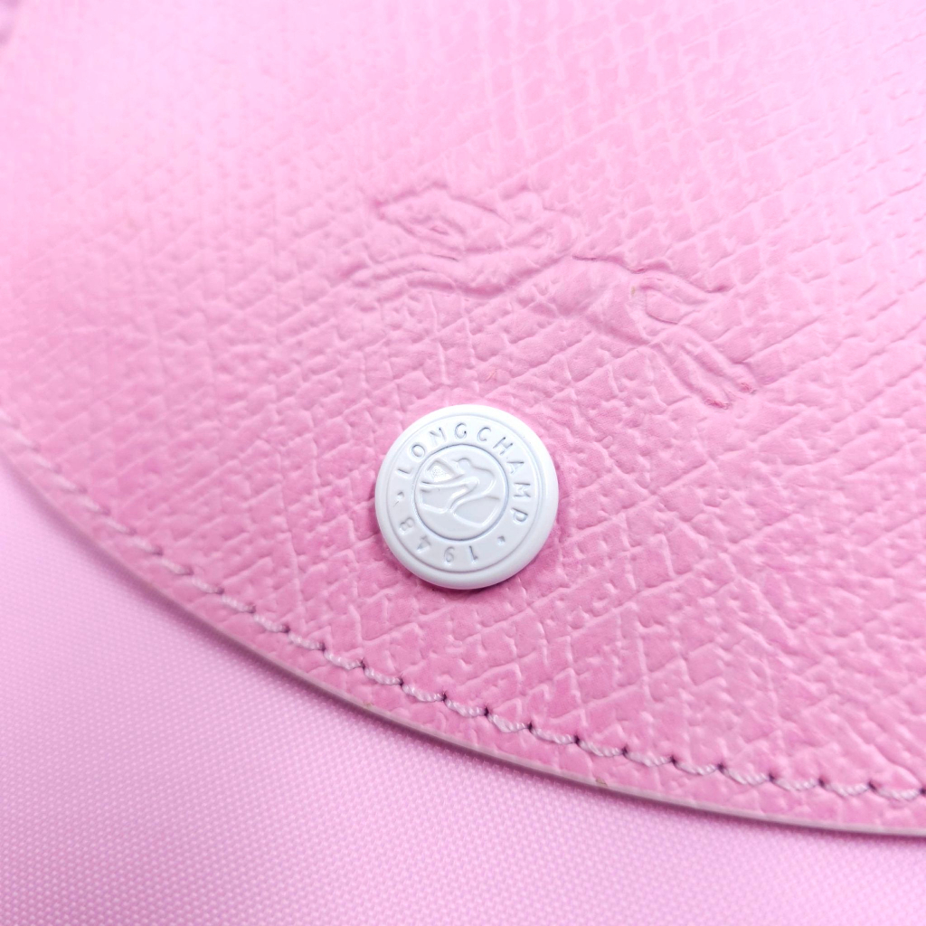 Longchamp le pliage backpack รหัส 1699 สี rose (ชมพูพาสเทล) การันตีของแท้ 100%