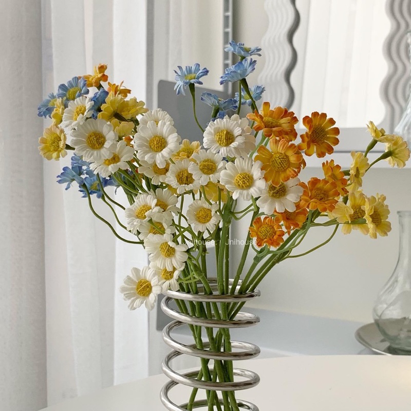 [พร้อมส่ง] Jnihouse : ดอกคาโมมายล์ประดิษฐ์ ดอกเดซี่ (Daisy)(Chamomile)