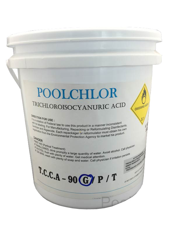 คลอรีน PoolChlor 90% 5 KG