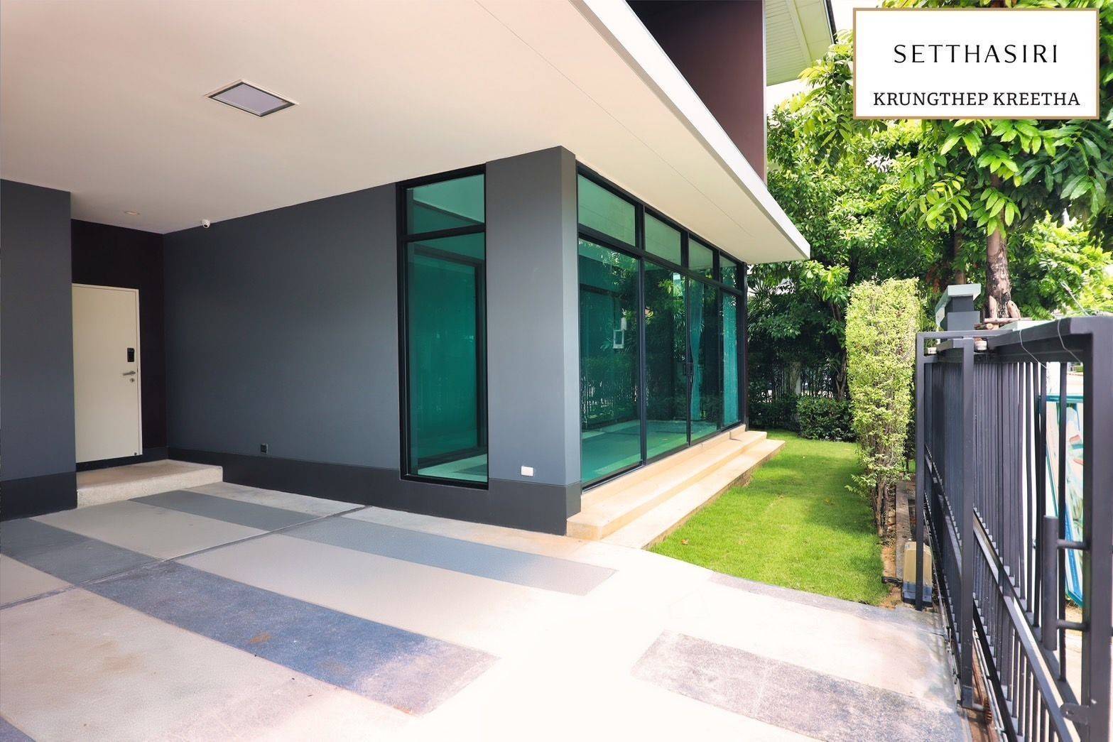 ขายบ้านเดี่ยว 2 ชั้น หมู่บ้าน เศรษฐสิริกรุงเทพกรีฑา 2 ทำเลดี กรุงเทพกรีฑา15/1 เขตบางกะปิ (N.1458)